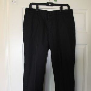 Claiborne, Mens Black Dress Pants, Comfort fit, Easy Care, 32x32
